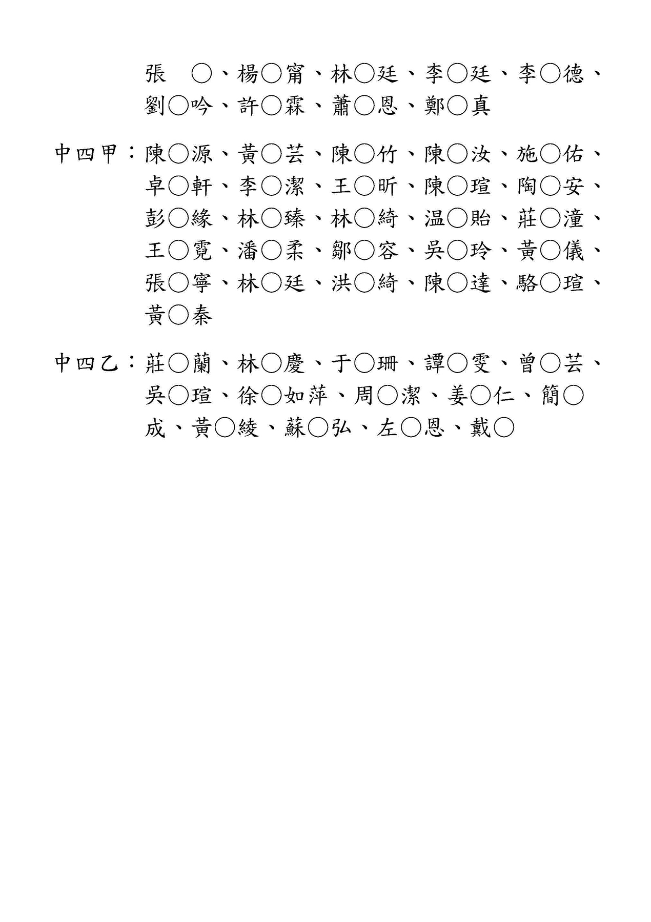 下列為1141系週會未出席名單 匿 頁面 2